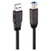 Lindy 43098 cable USB USB 3.2 Gen 1 (3.1 Gen 1) 10 m USB A USB B Negro (Espera 4 dias)