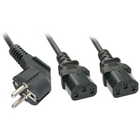 Lindy 30048 cable de transmisión Negro CEE7/14 (Espera 4 dias)-32SX Lindy 30048 cable de transmisión Negro CEE7/14 (Espera 4 dias)