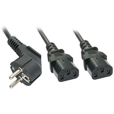 Lindy 30048 cable de transmisión Negro CEE7/14 (Espera 4 dias)-SX32 Lindy 30048 cable de transmisión Negro CEE7/14 (Espera 4 dias)