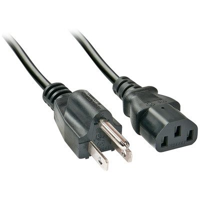 Lindy 30338 cable de transmisi&oacute;n Negro 2 m C13 acoplador (Espera 4 dias)