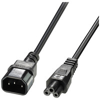 Lindy 30342 cable de transmisi&oacute;n Negro 3 m C14 acoplador C5 acoplador (Espera 4 dias)