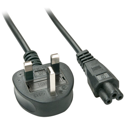 Lindy 30409 cable de transmisión Negro 2 m C5 acoplador (Espera 4 dias)-SX27 Lindy 30409 cable de transmisión Negro 2 m C5 acoplador (Espera 4 dias)