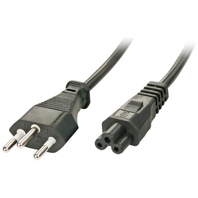 Lindy 30412 cable de transmisión Negro 2 m C5 acoplador (Espera 4 dias)-SX27 Lindy 30412 cable de transmisión Negro 2 m C5 acoplador (Espera 4 dias)