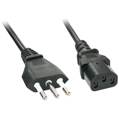 Lindy 30414 cable de transmisión Negro 3 m CEI 23-16 C13 acoplador (Espera 4 dias)-SX31 Lindy 30414 cable de transmisión Negro 3 m CEI 23-16 C13 acoplador (Espera 4 dias)