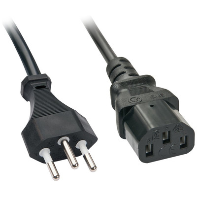Lindy 30417 cable de transmisión Negro 2 m C13 acoplador (Espera 4 dias)-SX24 Lindy 30417 cable de transmisión Negro 2 m C13 acoplador (Espera 4 dias)