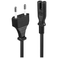 Lindy 30421 cable de transmisión Negro 2 m CEE7/16 C7 acoplador (Espera 4 dias)-14SX Lindy 30421 cable de transmisión Negro 2 m CEE7/16 C7 acoplador (Espera 4 dias)