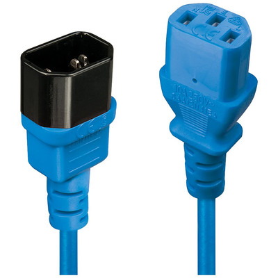 Lindy 30471 cable de transmisión Negro, Azul 1 m C14 acoplador C13 acoplador (Espera 4 dias)-SX17 Lindy 30471 cable de transmisión Negro, Azul 1 m C14 acoplador C13 acoplador (Espera 4 dias)