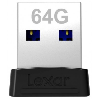 Lexar JumpDrive S47 unidad flash USB 64 GB USB tipo A 3.2 Gen 1 (3.1 Gen 1) Negro (Espera 4 dias)