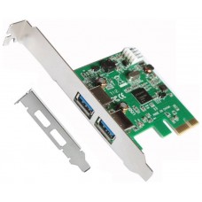 TARJETA PCI-EX 2P USB 3.0 L-LINK CON ADAP PERFIL BAJO