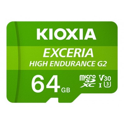 MICRO SD KIOXIA 64GB HIGH ENDURANCE G2-SX7 MICRO SD KIOXIA 64GB HIGH ENDURANCE G2