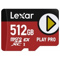 Lexar PLAY PRO microSDXC 512 GB UHS-I Clase 3 (Espera 4 dias)