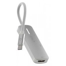 ADAPTADOR 3 PUERTOS USB-C GRIS LINQ (Espera 4 dias)