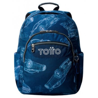 MOCHILA ACUARELES BLUEPRINT (33 X 44 X 14) - 20L TOTTO MA04ECO021-2426N-0JJ (Espera 4 dias)