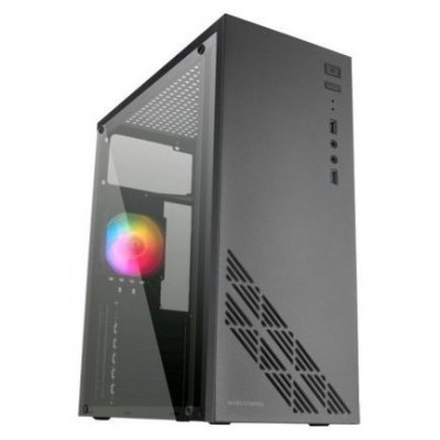 Caja Atx Semitorre Gaming Mars Gaming Mc100 Black