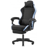SILLA MGC-X PRO REPOSAPIES AZUL MARS GAMING (Espera 4 dias)