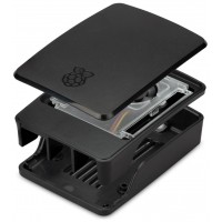 Raspberry caja oficial para Pi 5 - Color negro -