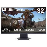 LG 32GS60QC-B pantalla para PC 80 cm (31.5") 2560 x 1440 Pixeles Quad HD LCD Negro (Espera 4 dias)