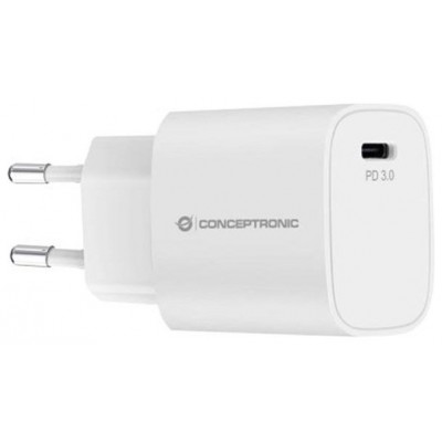 CARGADOR USB CONCEPTRONIC 20W ALTHEA14W 1xUSB-C PD 3.0-SX3 CARGADOR USB CONCEPTRONIC 20W ALTHEA14W 1xUSB-C PD 3.0