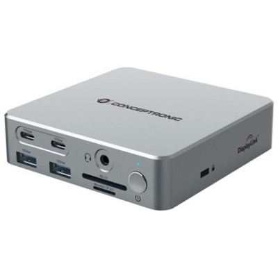 Docking Usb-c Conceptronic Donn25g 2xhdmi 4k