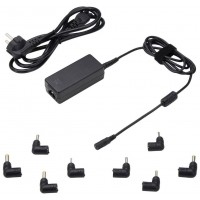 EWENT Cargador Autom Univer. Notebook 45W 8 Puntas