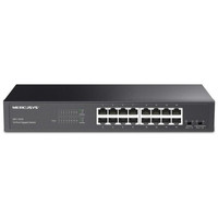 SWITCH NO GESTIONABLE MERCUSYS MS116GS 16P 16x1GB RACK