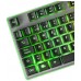 Teclado En Portugues Hibrido H-mecanico Mars Gaming