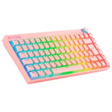 TECLADO MECANICO ROSA MKCLOUD SWITCH BROWN RGB MARS GAMING (Espera 4 dias)