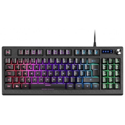 Mars Gaming MKREVO teclado USB Portugués Negro (Espera 4 dias)