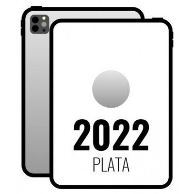 TABLET APPLE IPAD PRO 11"" 2022 128GB WIFI SILVER (Espera 4 dias)