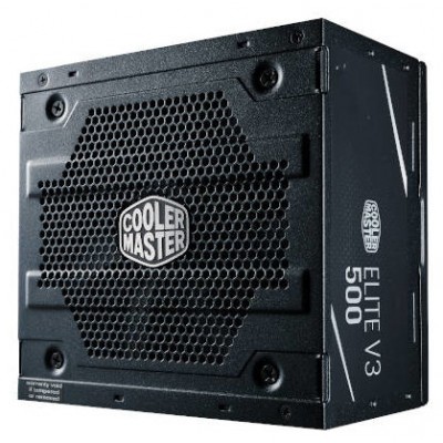 Cooler Master Elite 500W 230V - V3 unidad de fuente de alimentación 24-pin ATX ATX Negro (Espera 4 dias)