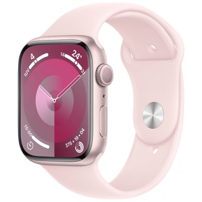 APPLE WATCH SERIES 9 CAJA ALUMINIO GPS 45mm CORREA DEPORTIVA LIGHT PINK S/M (Espera 4 dias)