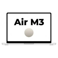 MACBOOK AIR APPLE 15"" M3 10CORE GPU STARLIGHT 512GB MRYT3Y/A (Espera 4 dias)