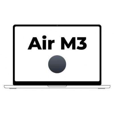 MACBOOK AIR APPLE 15"" M3 10CORE GPU MIDNIGHT 256GB MRYU3Y/A (Espera 4 dias)