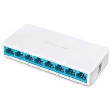 Mercusys MS108 switch Gestionado Fast Ethernet (10/100) Blanco (Espera 4 dias)