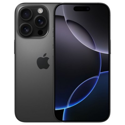 APPLE iPHONE 16 PRO 128GB BLACK TITANIUM (Espera 4 dias)