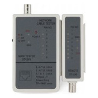 Gembird Probador de cables RJ-45 y RG-58-2SX Gembird Probador de cables RJ-45 y RG-58