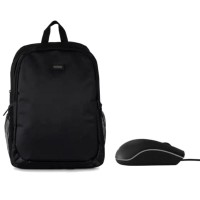 NILOX Mochila 15.6 Basic + rat&oacute;n usb 1000dpi