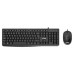 Nilox Teclado y raton Usb NXKME0012 Negro