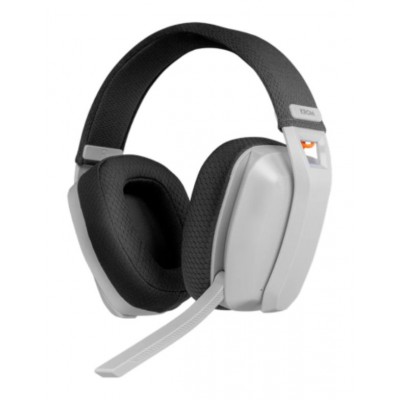 Krom Auriculares Gaming KANJI inalambrico blanco