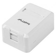 ROSETA DE SUPERFICIE LANBERG PARA 1 MODULO KEYSTONE-SX0 ROSETA DE SUPERFICIE LANBERG PARA 1 MODULO KEYSTONE