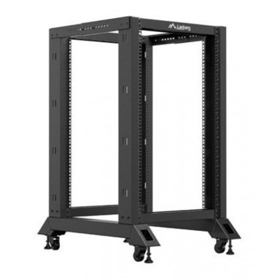 ARMARIO LANBERG ABIERTO RACK 19" 18U 600X800 NEGRO