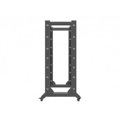 ARMARIO LANBERG ABIERTO RACK 19" 32U 600X800 NEGRO