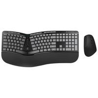 CONCEPTRONIC Kit de Teclado y Raton Ergonomico Inalambrico ORAZIO02ES-11SX CONCEPTRONIC Kit de Teclado y Raton Ergonomico Inalambrico ORAZIO02ES