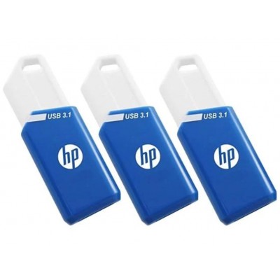 USB 3.1 HP 128GB X755W PACK x3
