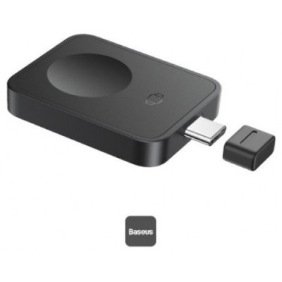 OS-BASEUS MAGPRO MAGNETIC WIRELESS CHARGER FOR E-WATCH 2.5W COSMIC BLACK (Espera 4 dias)