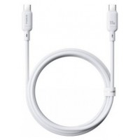 OS-BASEUS SILKY FAST CHARGING DATA CABLE USB-A TO USB-C 3A 1M MOON WHITE (Espera 4 dias)-3SX OS-BASEUS SILKY FAST CHARGING DATA CABLE USB-A TO USB-C 3A 1M MOON WHITE (Espera 4 dias)