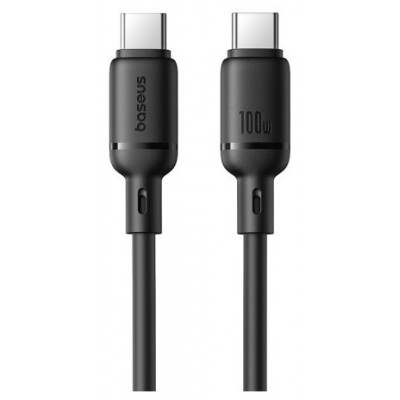 OS-BASEUS SILKY SERIES FAST CHARGING CABLE TYPE-C TO TYPE-C 100W 1M CLUSTER BLACK (Espera 4 dias)-SX22 OS-BASEUS SILKY SERIES FAST CHARGING CABLE TYPE-C TO TYPE-C 100W 1M CLUSTER BLACK (Espera 4 dias)