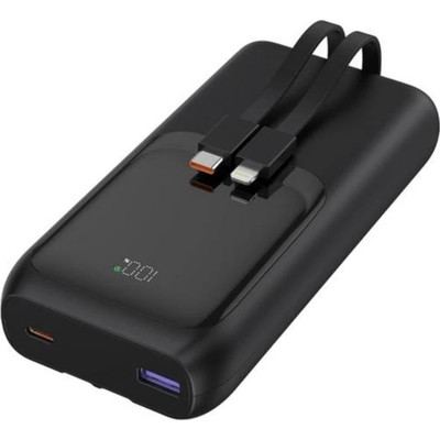 Gembird Powerbank con cables 20W 20000 mAh-SX4 Gembird Powerbank con cables 20W 20000 mAh