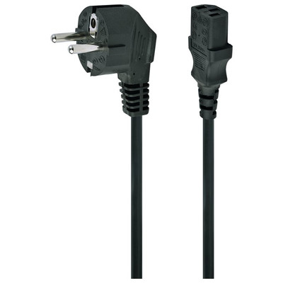 CABLE ALIMENTACION GEMBIRD SCHUKO C13 1M-SX6 CABLE ALIMENTACION GEMBIRD SCHUKO C13 1M