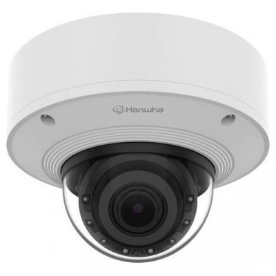 (PNV-A6081R-E1T) HANWHA CÁMARA IP SERIE P MINIDOMO ANTIVANDÁLICO 2MP 4.38-9.33MM SOLIDEDGE 1TB SSD EMBEBIDO HASTA 5 CÁMARAS ADICIONALES (GRABACIÓN/VISUALIZACIÓN) H.265/H.264/MJPEG WISESTREAM II, 120DB WDR, ICR, IR 40M (E